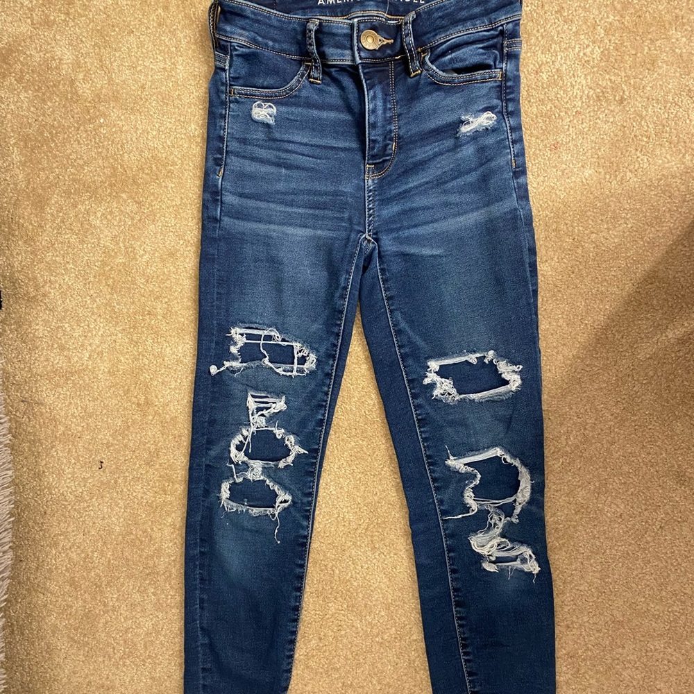Cute Ripped Jeans from AE - Picture 3 of 3